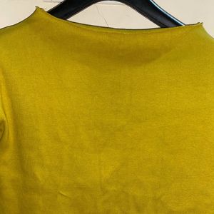 Stock Clearance Sale🎉 Mustard Stretchable Top