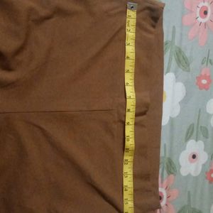 Brown Formal Flared Pant For Women