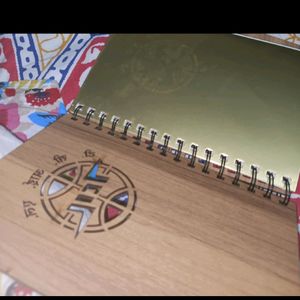 WOODEN DIARY