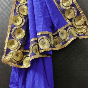 Self Printed Heavy Border Saree