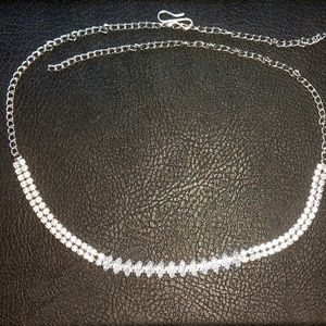 Ad Necklace Choker With Earrings