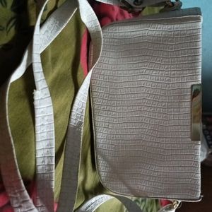 White Sling Bag