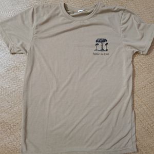 Unisex Beige T-shirt