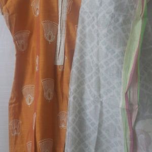 Full Suit Chandheri Silk