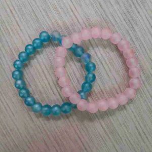 5 Pieces Of Beautiful Glass Beads Bracelets