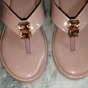 A Light Pink Coloured Sandal