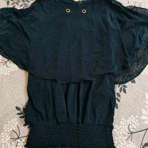 Black Kaftan Top