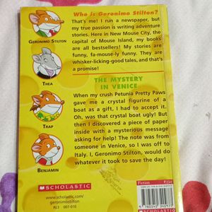 Geronimo Stilton Books Set Of 2 For Children