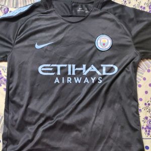 Nike Manchester City Black Jersey (Bootleg). Size: M