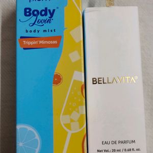 50%off On Plum Body Mist + Bella Vita Perfume
