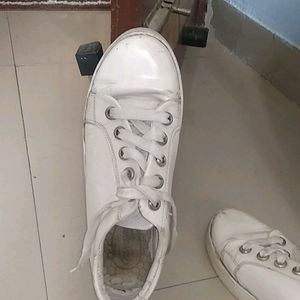 White Casual Shoes