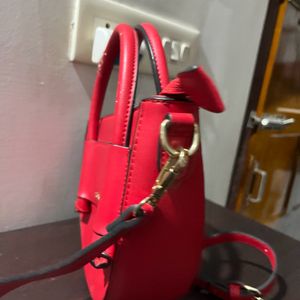 Allen Solly Red Handheld/ Sling Bag