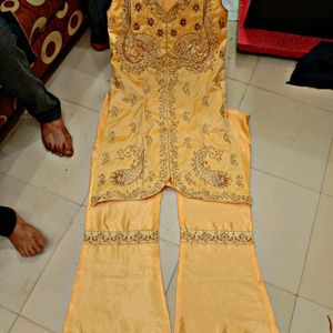 Party Wear Dress With Shalwar Dupta