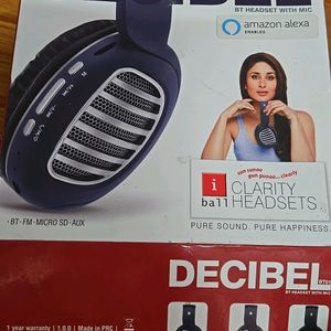 I Ball Decibel  Bluetooth Headset