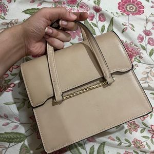 Nude Zara Hand Bag