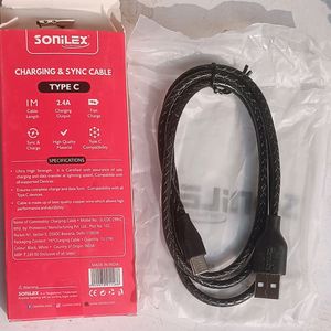 Sonilex Type C  Fast Charging & Sync Cable