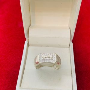 Gents Ring Pure silver (wt:-5.400g)