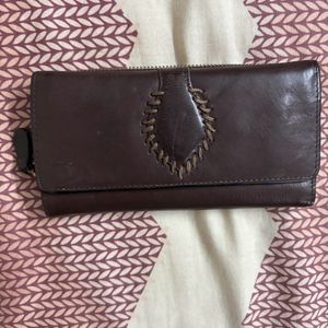 Hidesign Clutch Wallet Women Pure Leather