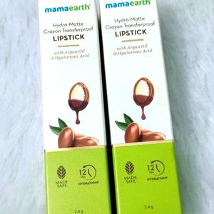 Pack Of 2 Mama earth Lip Stick