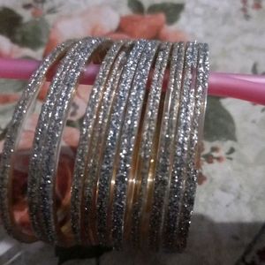 Combo Of Four Color Bangles & Bracelet