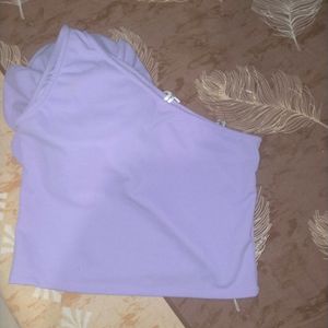 Crop Top ( Lavender)