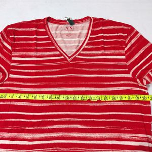 Armani Exchange Tshirt Size L Red