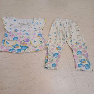 Night Suit For 3 To 5 year old girls