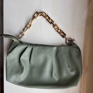 Sage Green Shoulder Bag