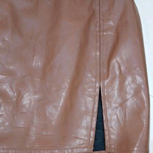 H&m Leather Skirt