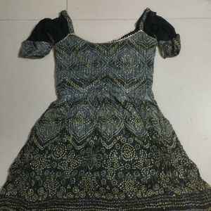 Short Anarkali Kurti