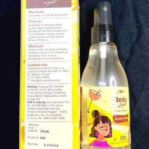 Plum Body Mist (Smoking’ Vanila)