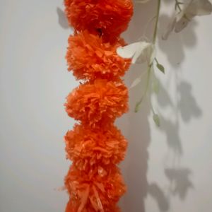 5 Piece Artifial Fluffy Flower Garland