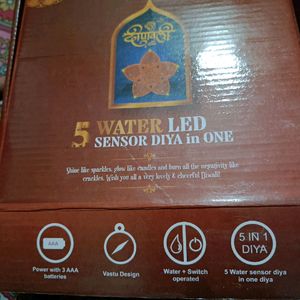 Diwali 5in 1 Water Sensor Diya