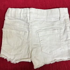 2-3 Yrs Denim White Trouser, 5kids Top