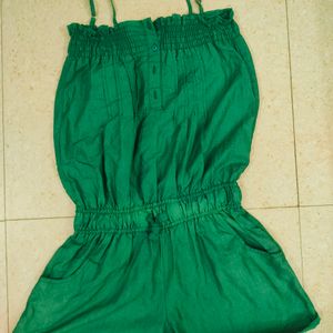 Green Playsuit