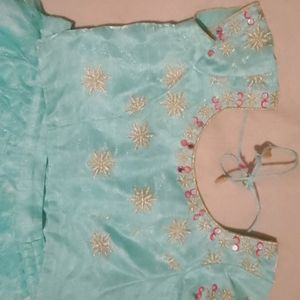 Organza Lehenga Set