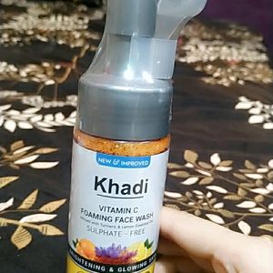 Khadi Vit C Foaming Facewash