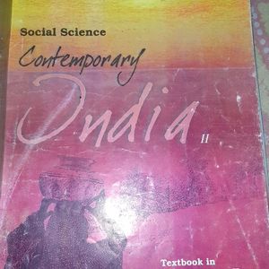 Social Science Contemporary India Xth