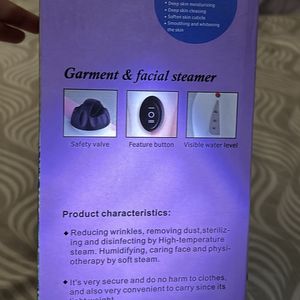 Handheld Garment And Facial Steamer | Never Used