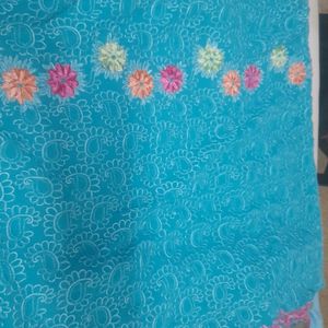 Embroidered Saree