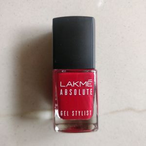 Lakme Scarlet Red Nail Paint 🍒