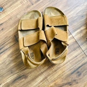 Zara Suede Sandals