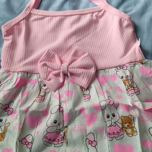 New 0-6 Months Gown For Baby Girl