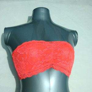 Tube Bra Red