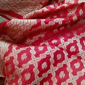 Red Printed Elegant Dupatta