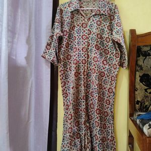 Cotton Kurti Fits Till 40 Length 46