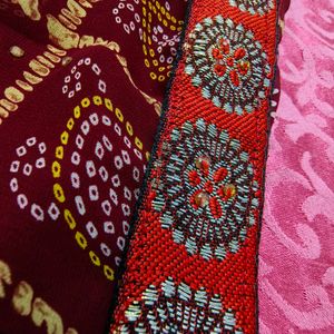 Multicolour Printing Saree For Womens