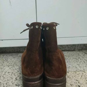 Mid-top Regular Brown Boots