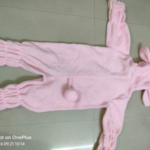 Sleep Suit With Zipper