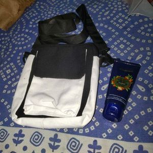 Women New Sling Bag And Shampoo Free